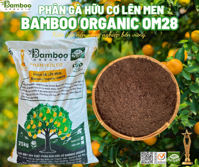 Phân gà lên men Bamboo Organic - OM28 25kg