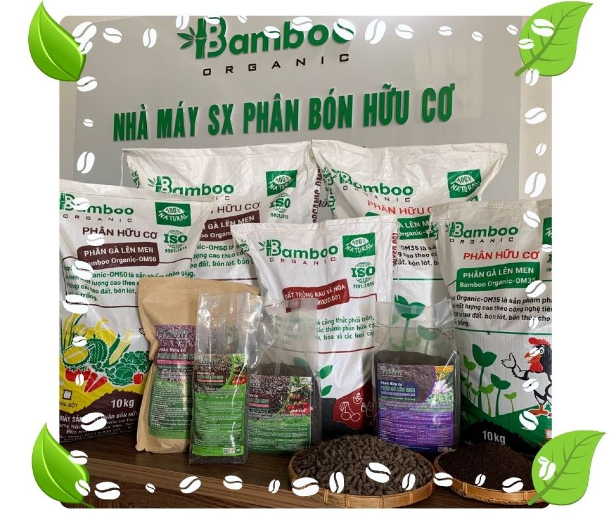 Nhà máy sản xuất phân bón hữu cơ Bamboo Organic
